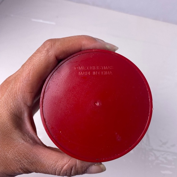 Mr. Christmas Mini 5" Musical Animated Carousel Plays Jingle Bells - Picture 7 of 12